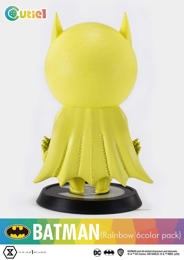 Cutie1系列【蝙蝠俠 彩虹6色套裝】繽紛可愛的布娃娃造型登場～