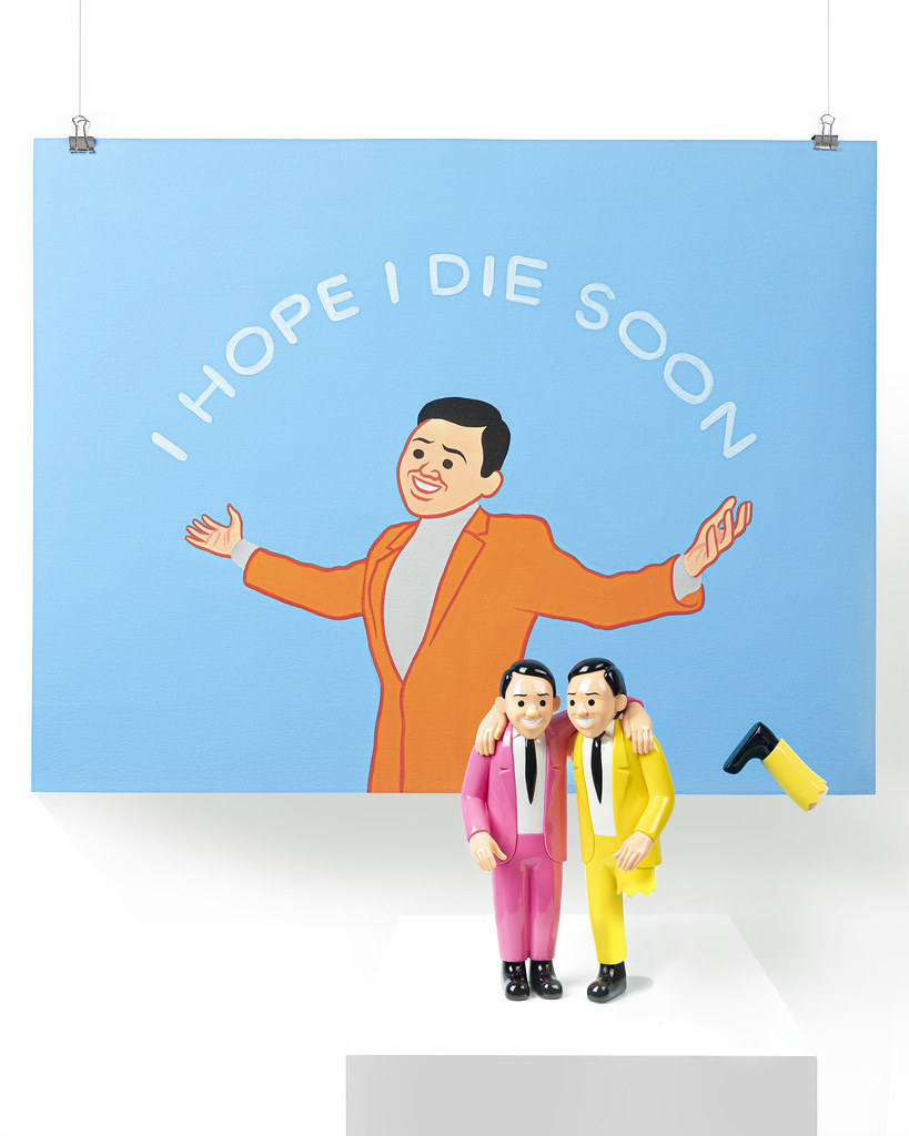 Joan Cornellà x AllRightsReserved 第三彈新作「FWEN 搪膠公仔」、I HOPE I DIE SOON 數位版畫 全球限量首發!