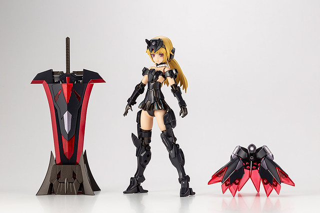 壽屋《骨裝機娘》Knight Master 安姬蒂特 風格迥異的黑騎士造型帥氣現身！