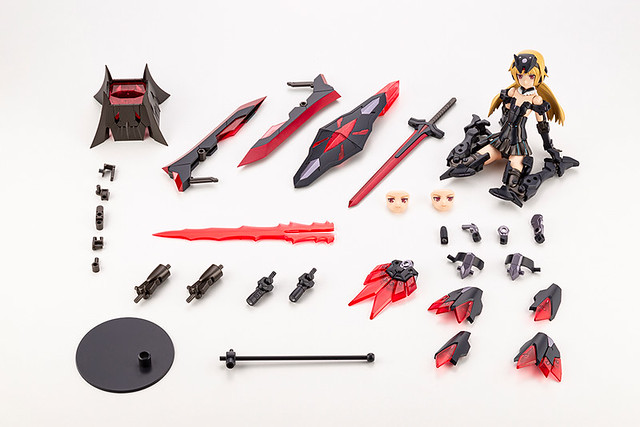 壽屋《骨裝機娘》Knight Master 安姬蒂特 風格迥異的黑騎士造型帥氣現身！