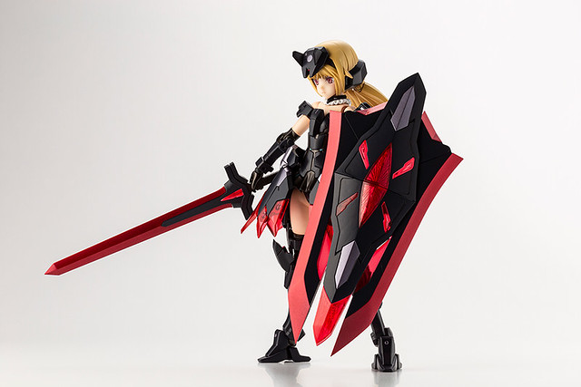 壽屋《骨裝機娘》Knight Master 安姬蒂特 風格迥異的黑騎士造型帥氣現身！