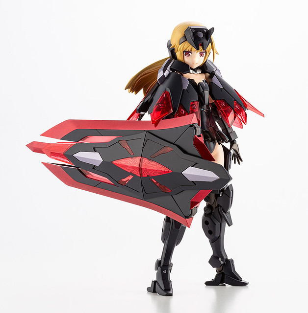 壽屋《骨裝機娘》Knight Master 安姬蒂特 風格迥異的黑騎士造型帥氣現身！