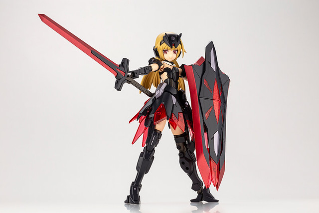 壽屋《骨裝機娘》Knight Master 安姬蒂特 風格迥異的黑騎士造型帥氣現身！