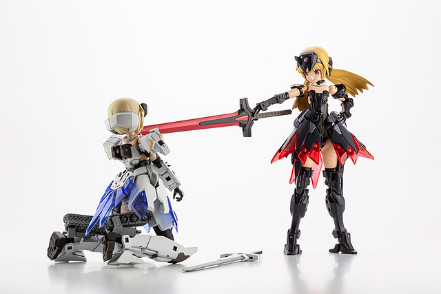 壽屋《骨裝機娘》Knight Master 安姬蒂特 風格迥異的黑騎士造型帥氣現身！