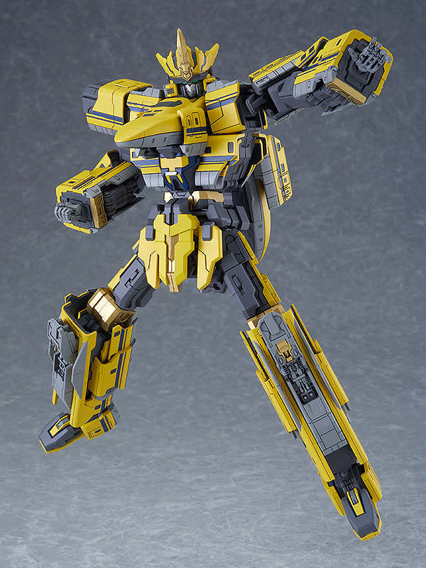 MODEROID Shinkalion 黃博士號 《新幹線變形機器人》系列最大尺寸套件！