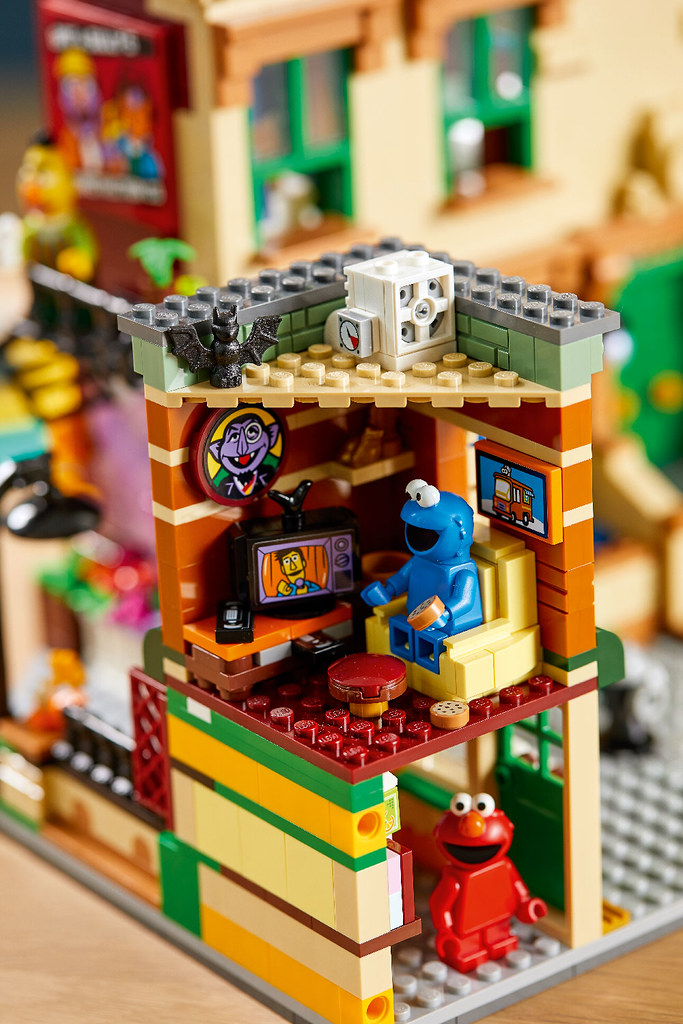 LEGO 21324 Ideas系列【123芝麻街】陪伴童年的經典布偶角色化身樂高人偶！