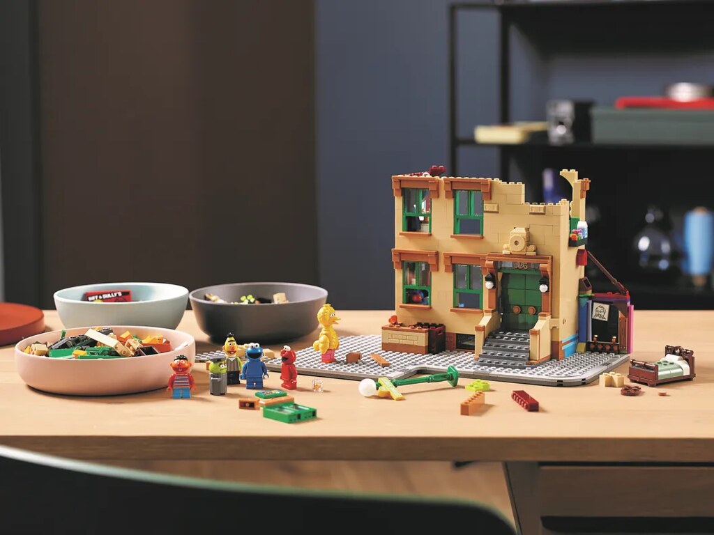 LEGO 21324 Ideas系列【123芝麻街】陪伴童年的經典布偶角色化身樂高人偶！