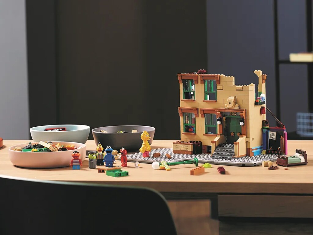 LEGO 21324 Ideas系列【123芝麻街】陪伴童年的經典布偶角色化身樂高人偶！