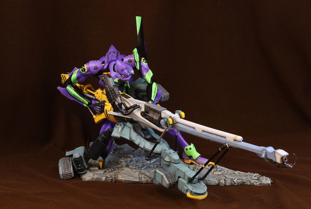 海洋堂「EVANGELION Movie Scene STATUE 新劇場版：序初號機」大魄力80 