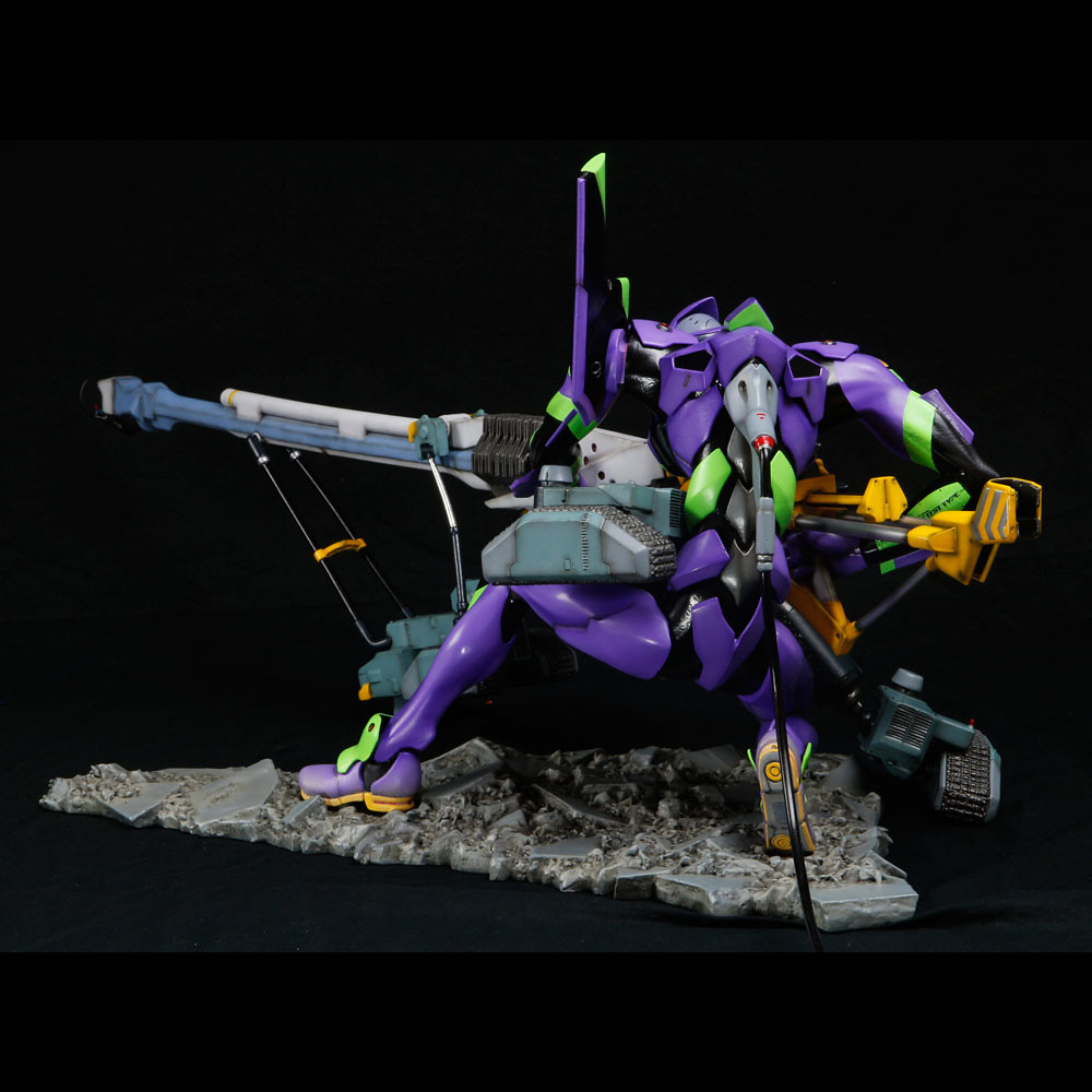 海洋堂「EVANGELION Movie Scene STATUE 新劇場版：序初號機」大魄力80