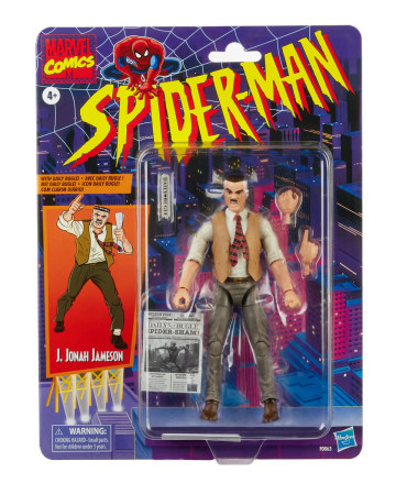 孩之寶 漫威傳奇系列【J·喬納·詹姆森】6吋可動人偶！是那個最討厭蜘蛛人的男人