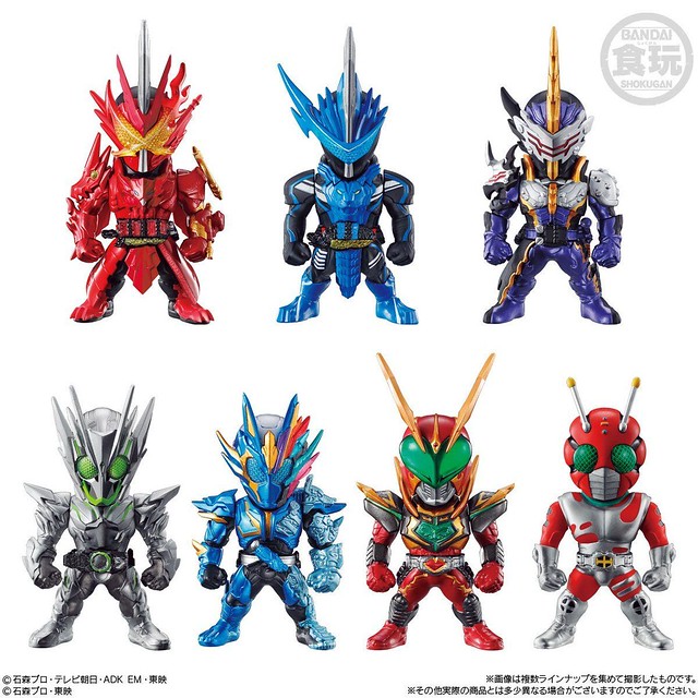 聖刃為首登場！CONVERGE《假面騎士》第20 彈（KAMEN RIDER 20）