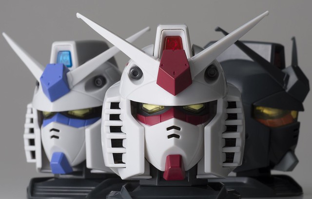 超精美鋼彈頭像轉蛋『EXCEED MODEL GUNDAM HEAD 3』11 月發售！