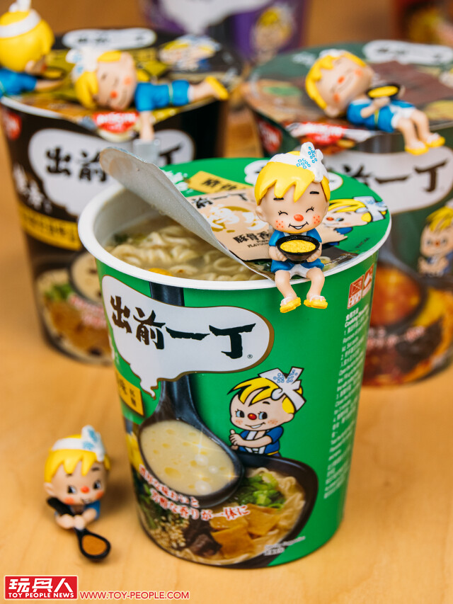 日清出前一丁和味拉麵之旅杯麵套裝【杯碗蓋專用清仔】開箱報告！讓清仔陪伴你等待杯麵的黃金3分鐘