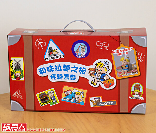 日清出前一丁和味拉麵之旅杯麵套裝【杯碗蓋專用清仔】開箱報告!讓清仔陪伴你等待杯麵的黃金3分鐘