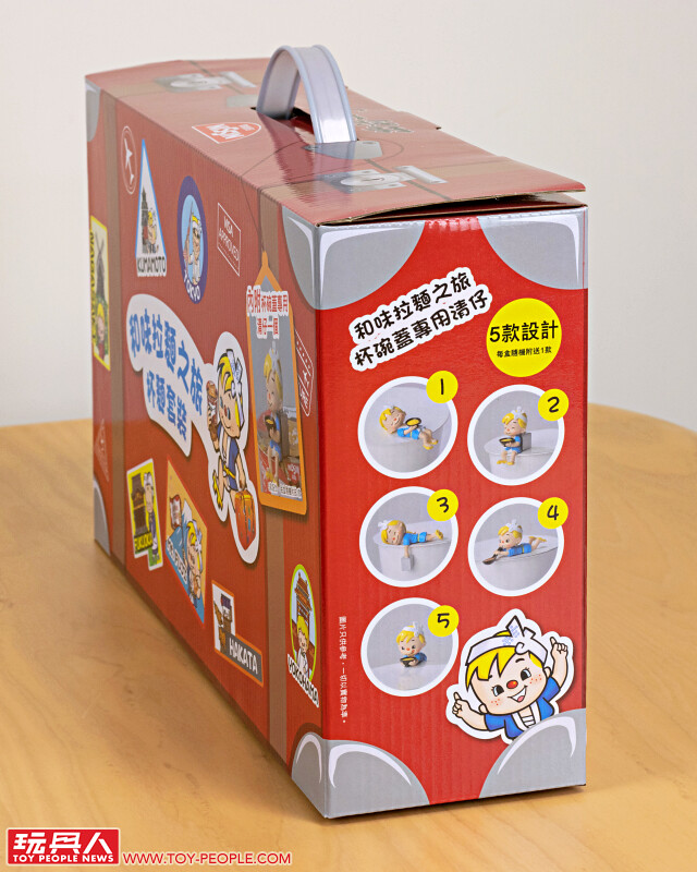 日清出前一丁和味拉麵之旅杯麵套裝【杯碗蓋專用清仔】開箱報告!讓清仔陪伴你等待杯麵的黃金3分鐘