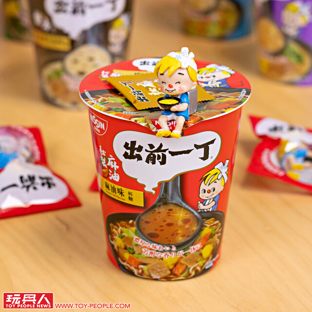 日清出前一丁和味拉麵之旅杯麵套裝【杯碗蓋專用清仔】開箱報告!讓清仔陪伴你等待杯麵的黃金3分鐘