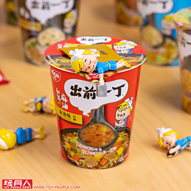 日清出前一丁和味拉麵之旅杯麵套裝【杯碗蓋專用清仔】開箱報告!讓清仔陪伴你等待杯麵的黃金3分鐘