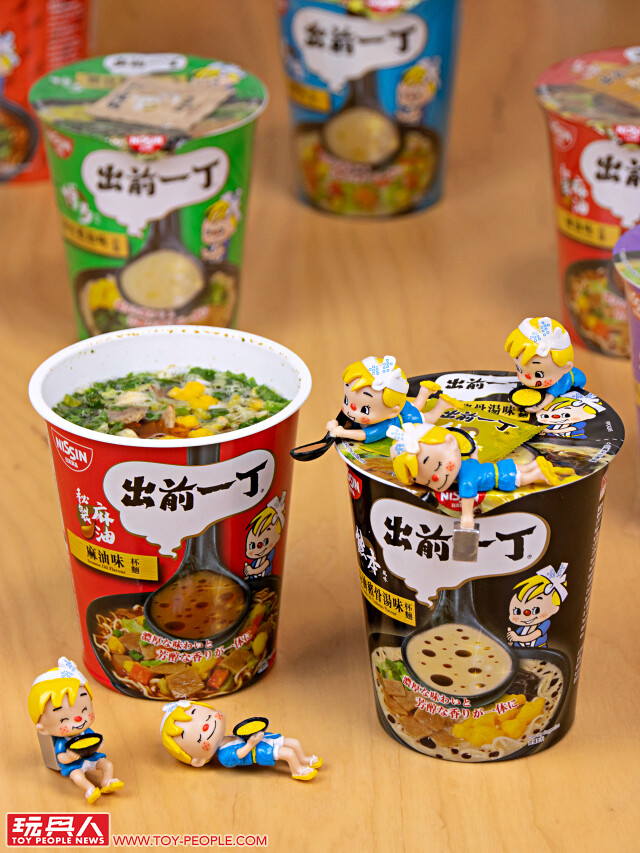 日清出前一丁和味拉麵之旅杯麵套裝【杯碗蓋專用清仔】開箱報告!讓清仔陪伴你等待杯麵的黃金3分鐘