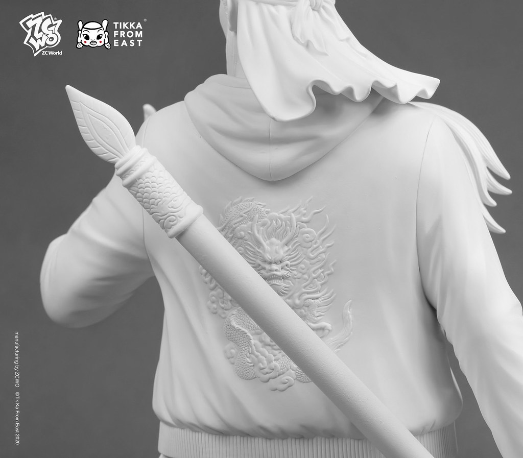ZCWO x TIKKA 関羽雲長 60CM フィギュア ZCWO x TIKKA 関羽雲長 60CM フィギュア Guan Vaporwave Version