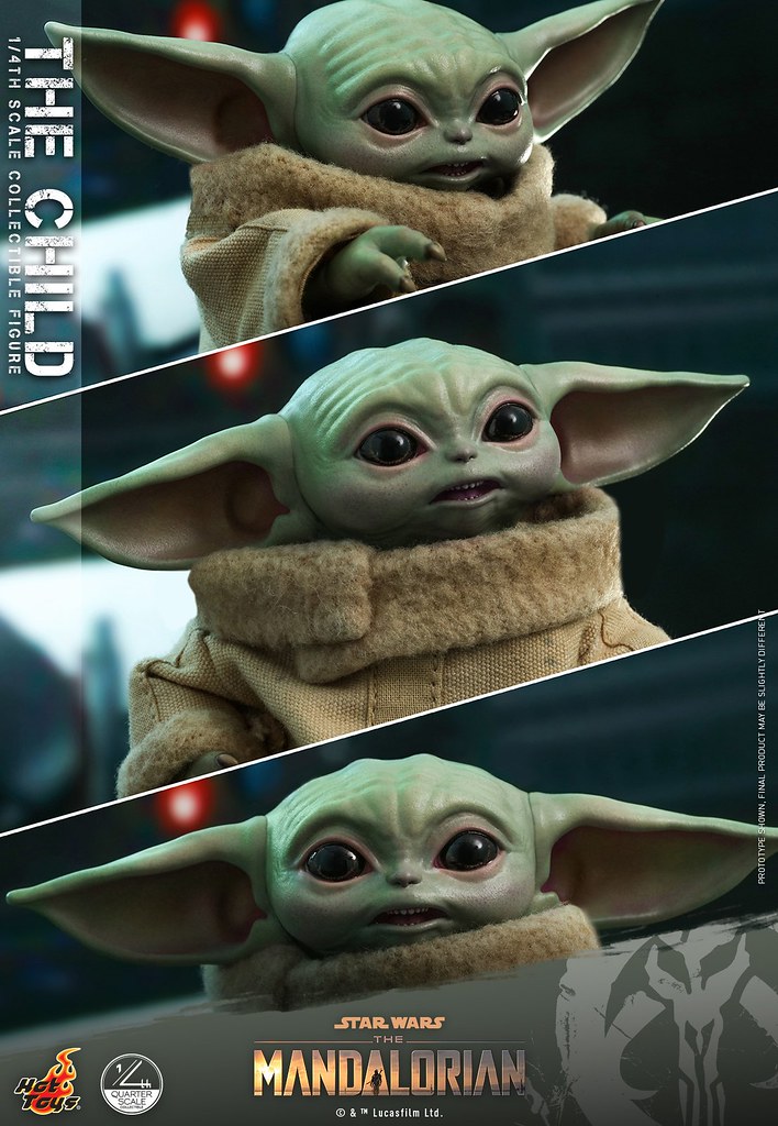 Hot Toys - QS018 -《曼達洛人》「孩子」1/4比例人偶 單裝版本