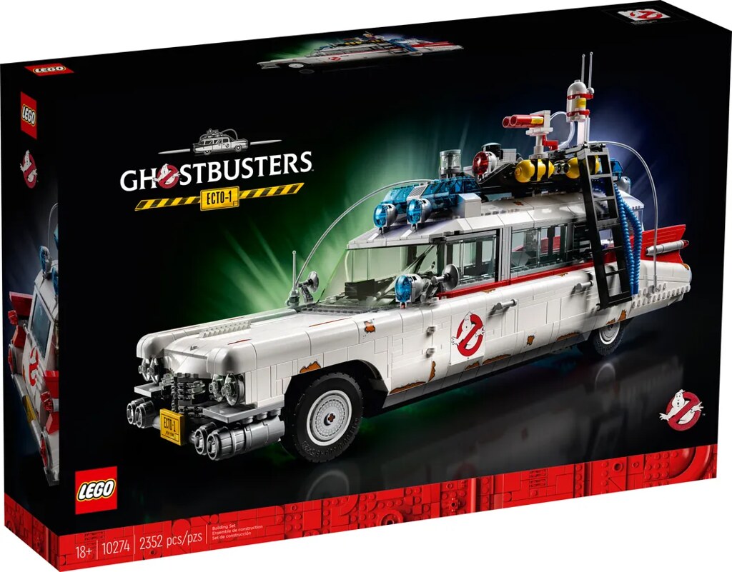 LEGO 10274《魔鬼剋星 未來世》ECTO-1 經典抓鬼車重出江湖！伴隨響亮警鈴聲再次奔馳