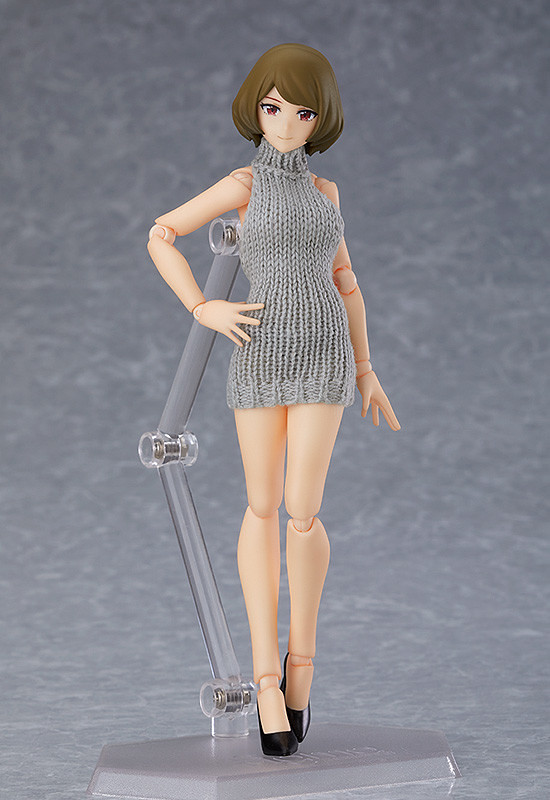 玩具界的童貞殺來啦！figma Styles「露背毛衣」大露美背性感登場