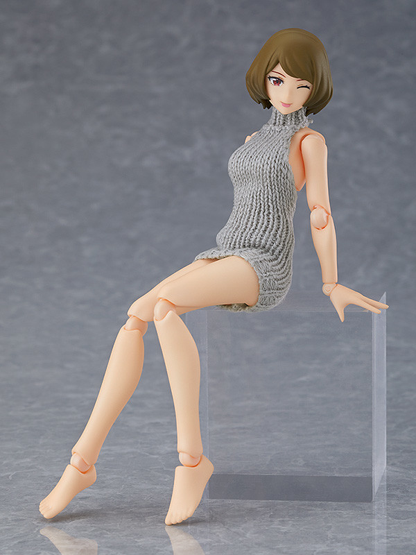 玩具界的童貞殺來啦！figma Styles「露背毛衣」大露美背性感登場