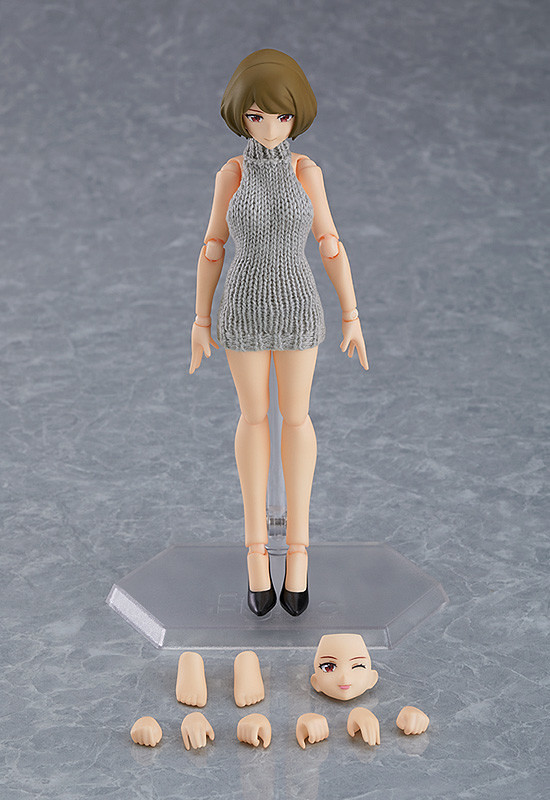 玩具界的童貞殺來啦！figma Styles「露背毛衣」大露美背性感登場
