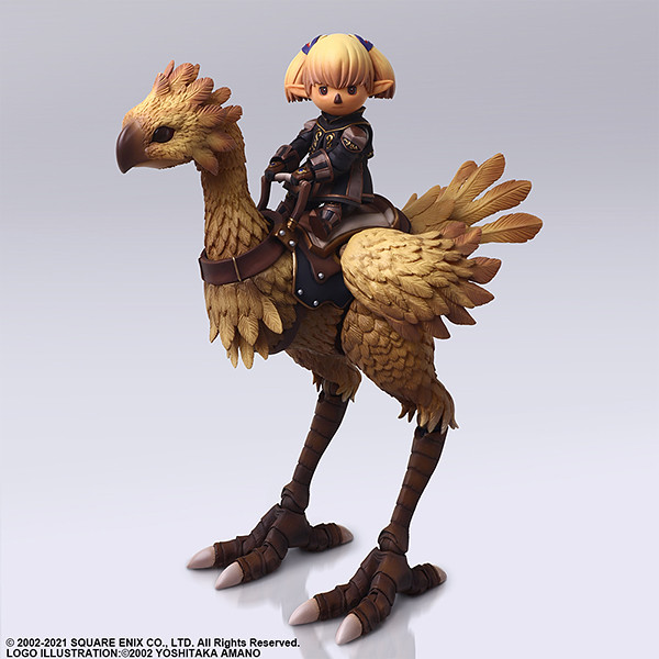 BRING ARTS《FINAL FANTASY XI》夏托托&陸行鳥 6吋可動人偶