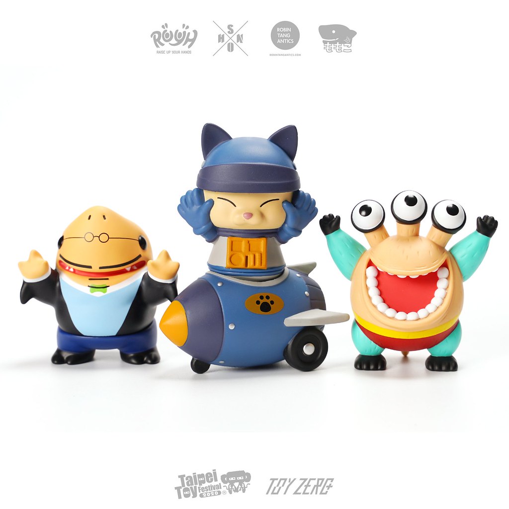 Toyzeroplus「暗黑騎士」套裝組!台灣設計師的可愛三寶再度攜手出戰【TTF2020】
