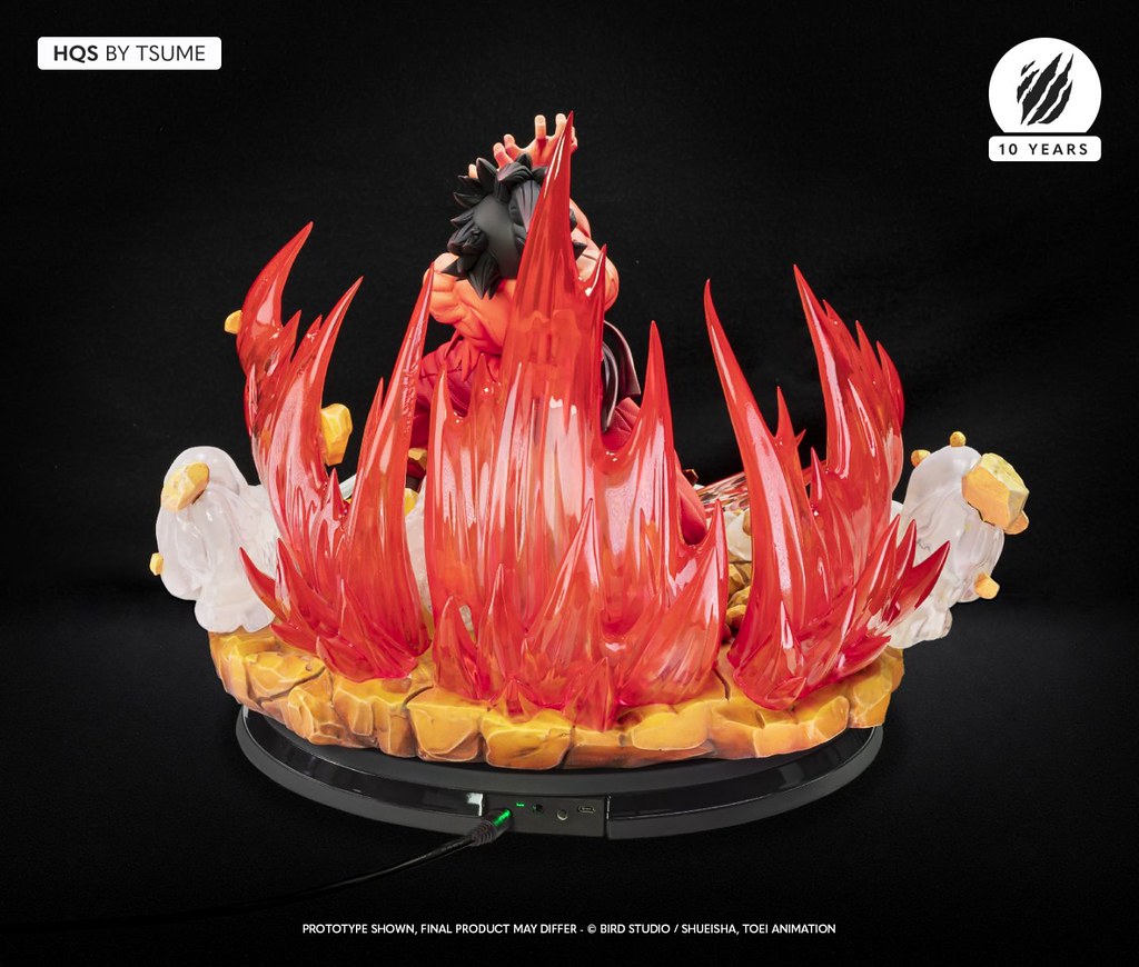 Tsume-Art HQS《七龍珠Z》超魄力「界王拳悟空」1/6比例場景雕像 四倍霸氣全開!