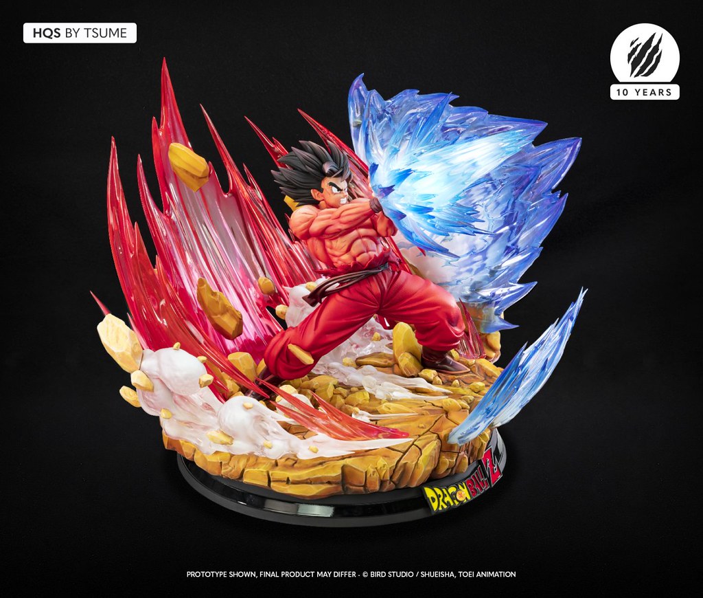 Tsume-Art HQS《七龍珠Z》超魄力「界王拳悟空」1/6比例場景雕像 四倍霸氣全開!