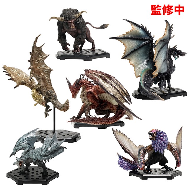 Cfb 魔物獵人 雕像盒玩plus Vol 18 明年03 月發售冥赤龍 煌黑龍等追加魔物登場 玩具人toy People News