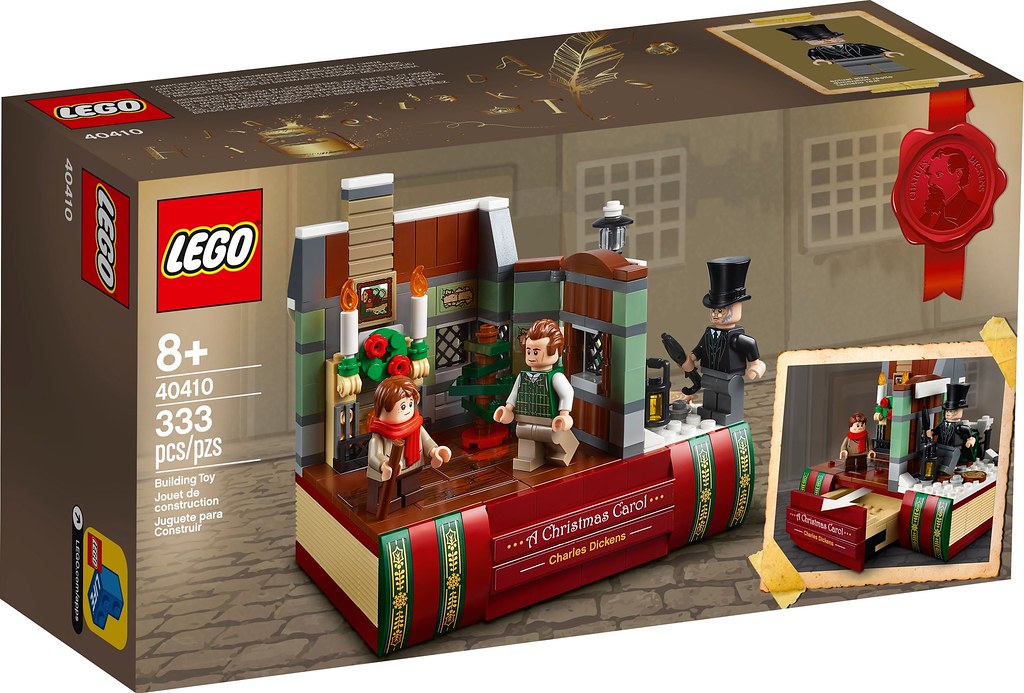 LEGO 40410「致敬查爾斯·狄更斯」聖誕節的警世寓言《小氣財神》樂高化！