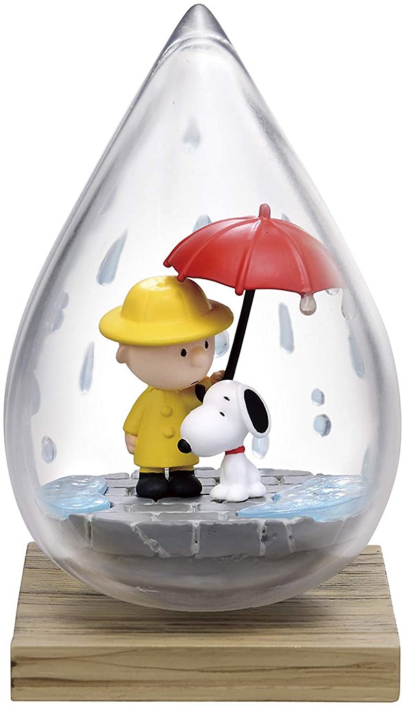 RE-MENT《史奴比》Terrarium系列「SNOOPY WEATHER」盒玩欣賞玻璃瓶裡的