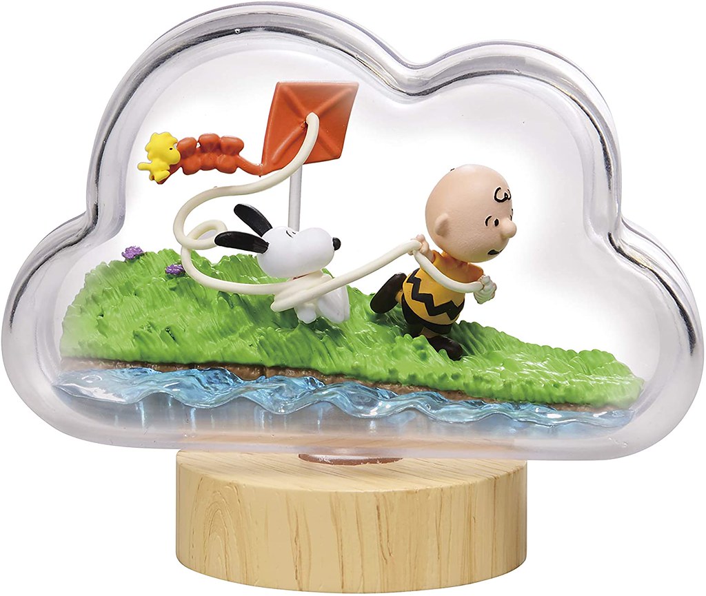 RE-MENT《史奴比》Terrarium系列「SNOOPY WEATHER」盒玩欣賞玻璃瓶裡的