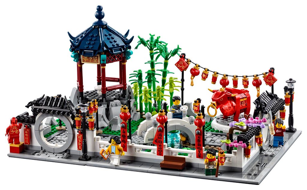 LEGO 三款2021年農曆春節主題盒組發表!會發光的紅牛雕像模型、搶眼年獸登場