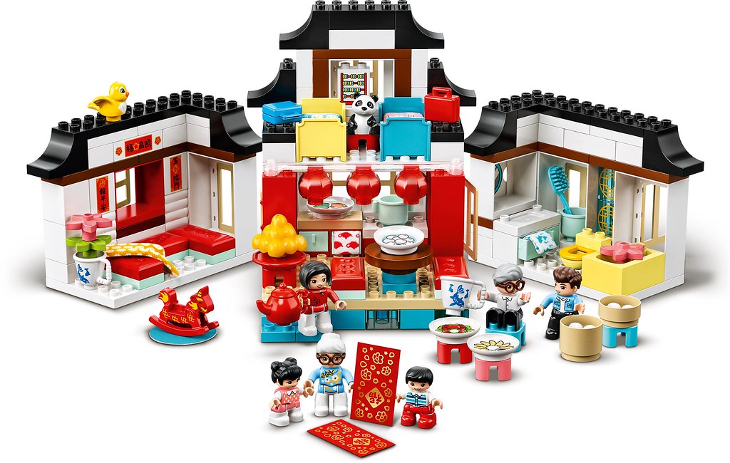 LEGO 三款2021年農曆春節主題盒組發表!會發光的紅牛雕像模型、搶眼年獸登場