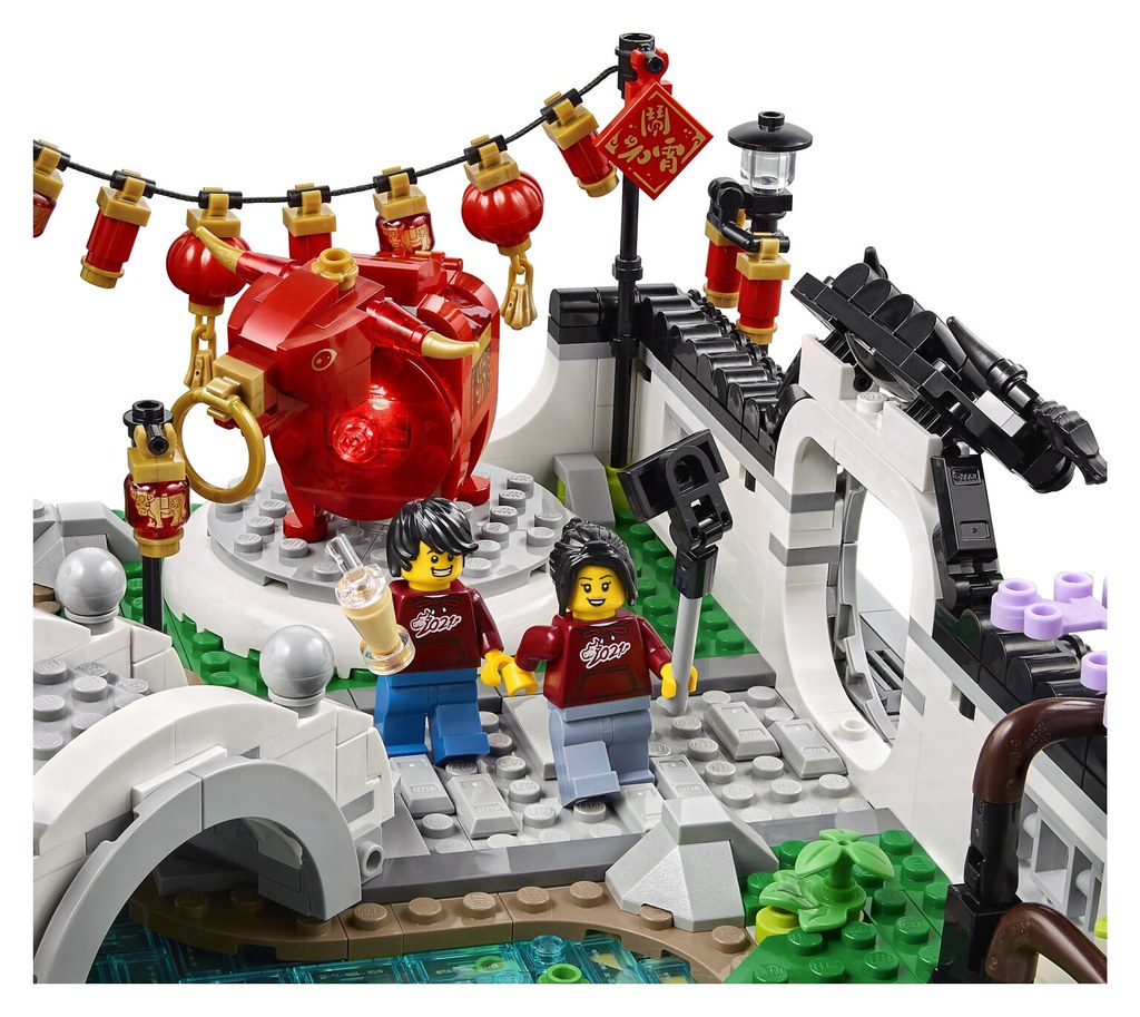 LEGO 三款2021年農曆春節主題盒組發表!會發光的紅牛雕像模型、搶眼年獸登場