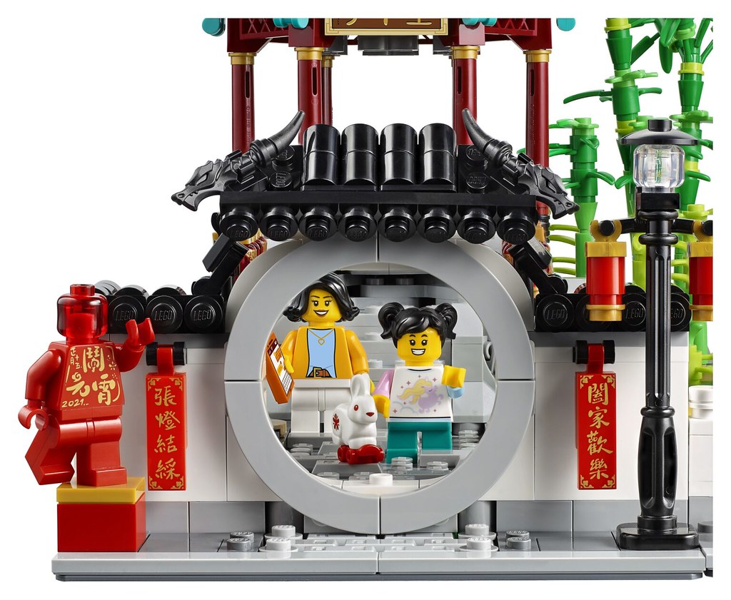 LEGO 三款2021年農曆春節主題盒組發表!會發光的紅牛雕像模型、搶眼年獸登場