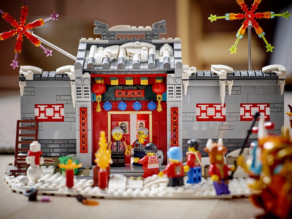 LEGO 三款2021年農曆春節主題盒組發表!會發光的紅牛雕像模型、搶眼年獸登場