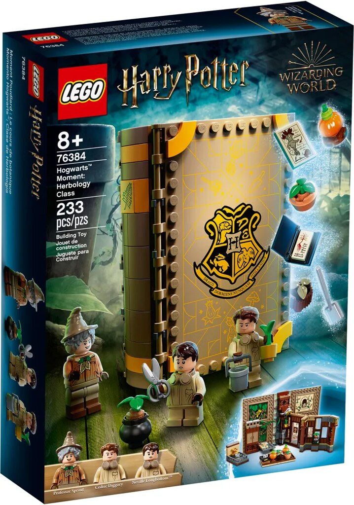 LEGO 76382~76385《哈利波特》Hogwarts Moment 四款盒組發表!翻開課本一起學習魔法吧~