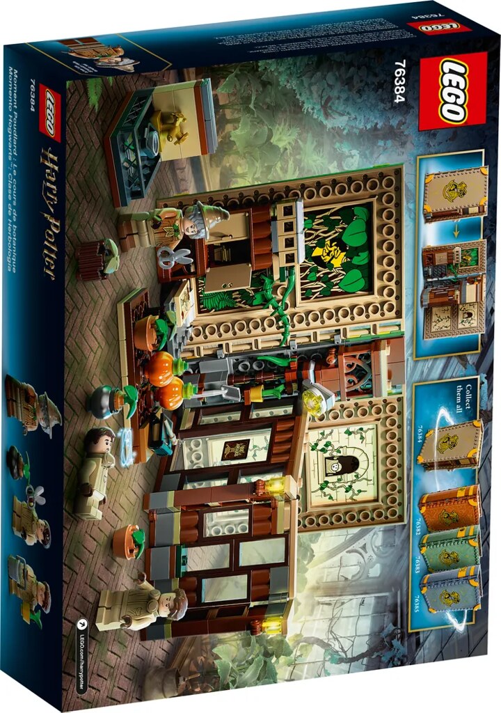 LEGO 76382~76385《哈利波特》Hogwarts Moment 四款盒組發表!翻開課本一起學習魔法吧~