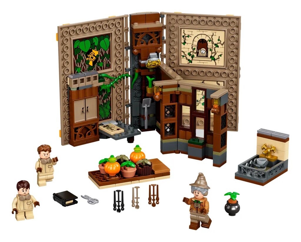 LEGO 76382~76385《哈利波特》Hogwarts Moment 四款盒組發表!翻開課本一起學習魔法吧~