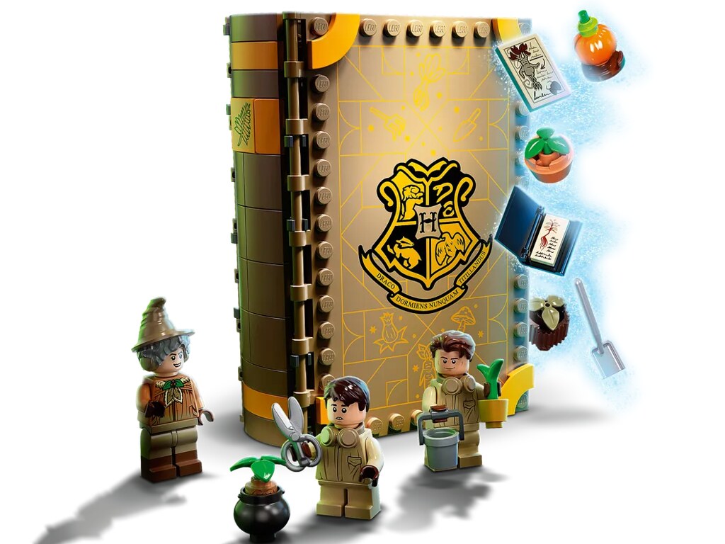 LEGO 76382~76385《哈利波特》Hogwarts Moment 四款盒組發表!翻開課本一起學習魔法吧~