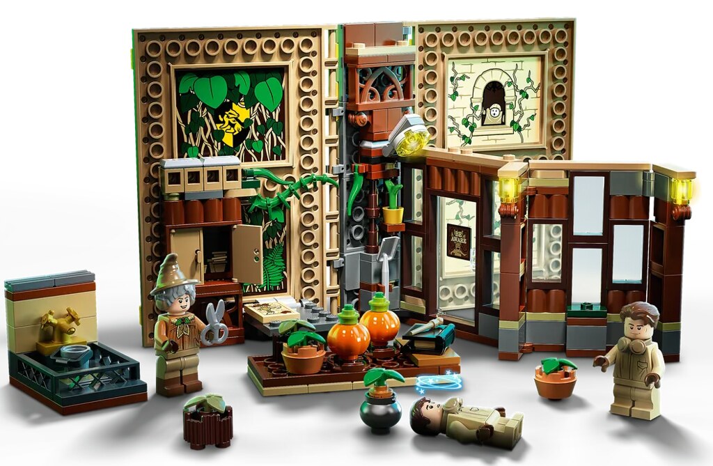 LEGO 76382~76385《哈利波特》Hogwarts Moment 四款盒組發表!翻開課本一起學習魔法吧~
