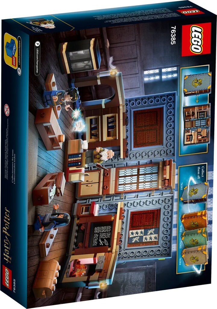 LEGO 76382~76385《哈利波特》Hogwarts Moment 四款盒組發表!翻開課本一起學習魔法吧~