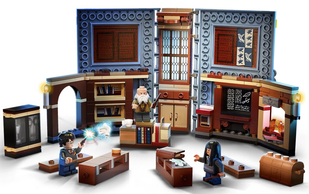 LEGO 76382~76385《哈利波特》Hogwarts Moment 四款盒組發表!翻開課本一起學習魔法吧~