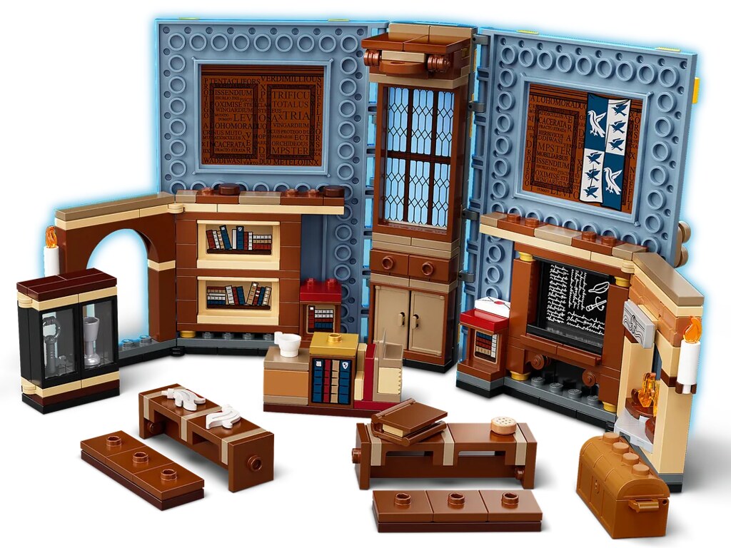 LEGO 76382~76385《哈利波特》Hogwarts Moment 四款盒組發表!翻開課本一起學習魔法吧~